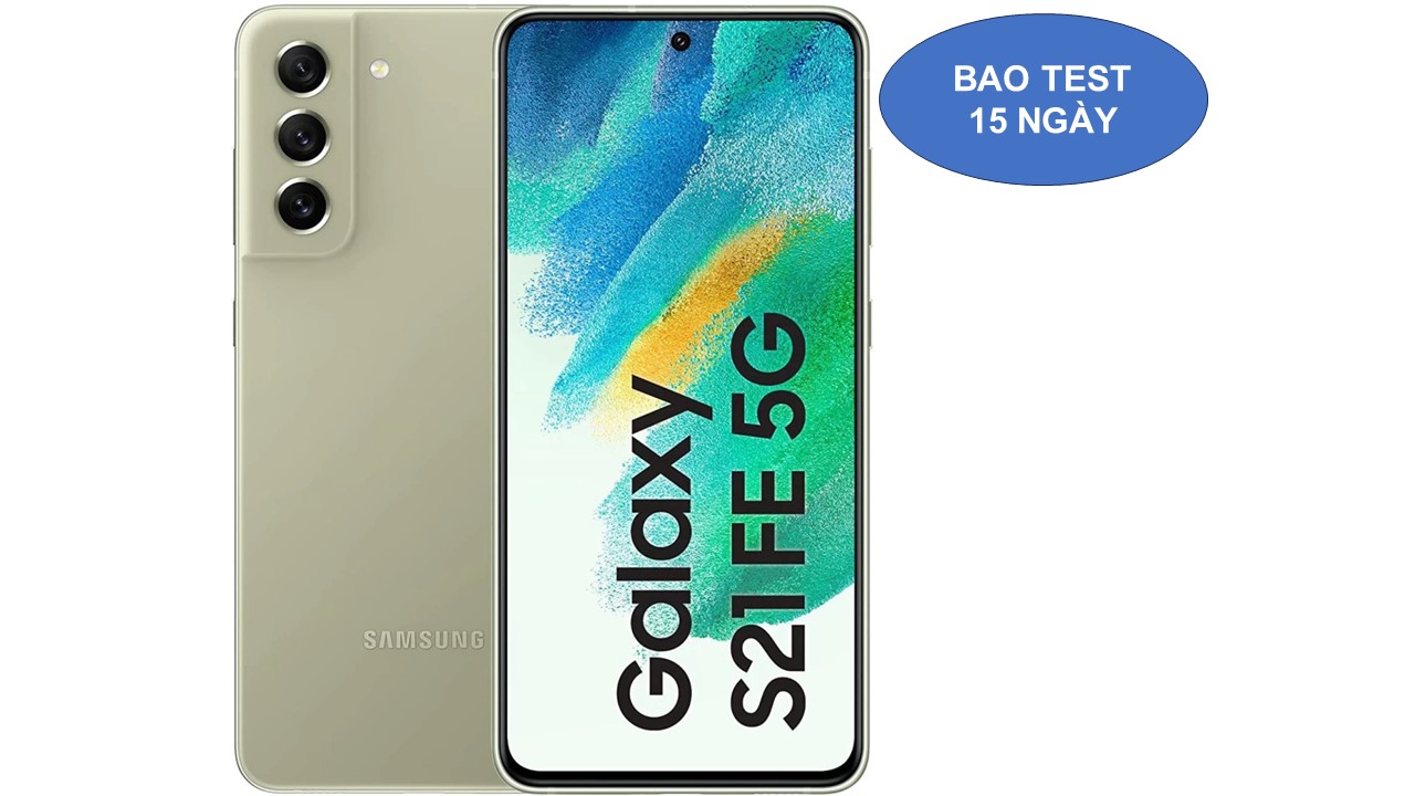 Samsung S21FE bản 128G hàng chính hãng còn bảo hành dài.