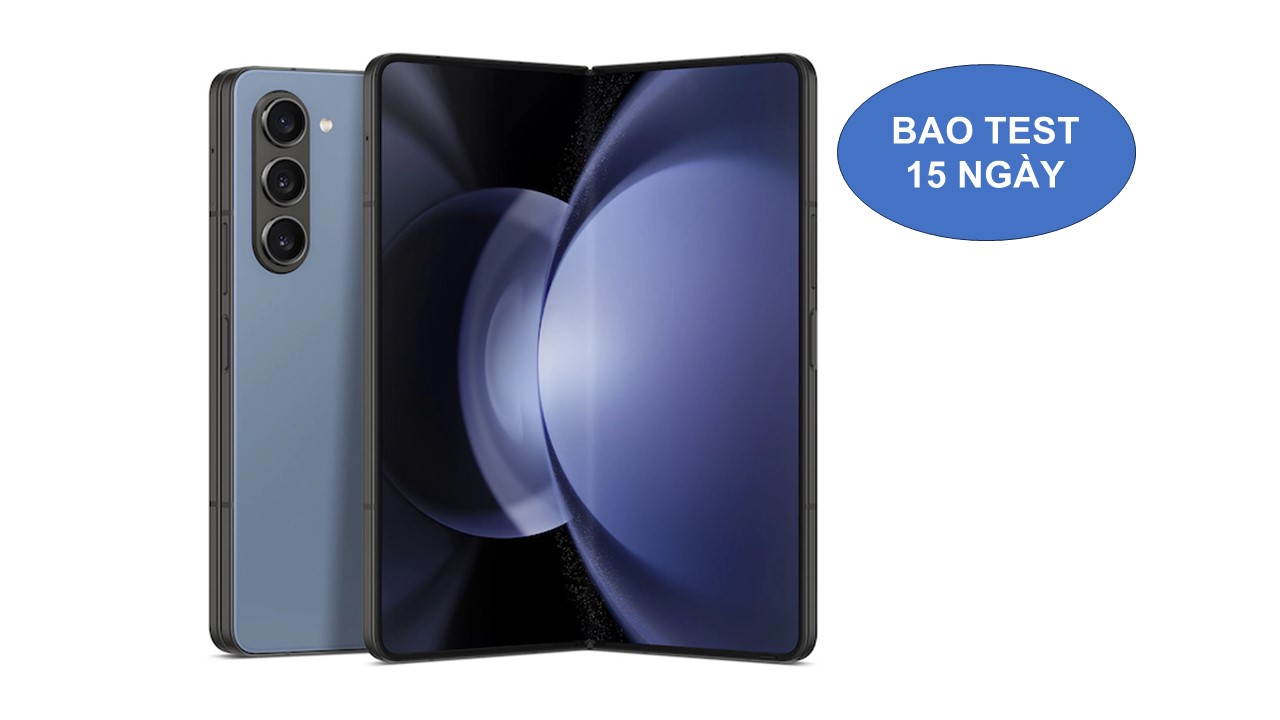 Samsung ZFold 5-5G bản 12/512G hàng chính hãng màu độc quyền Blue full box.