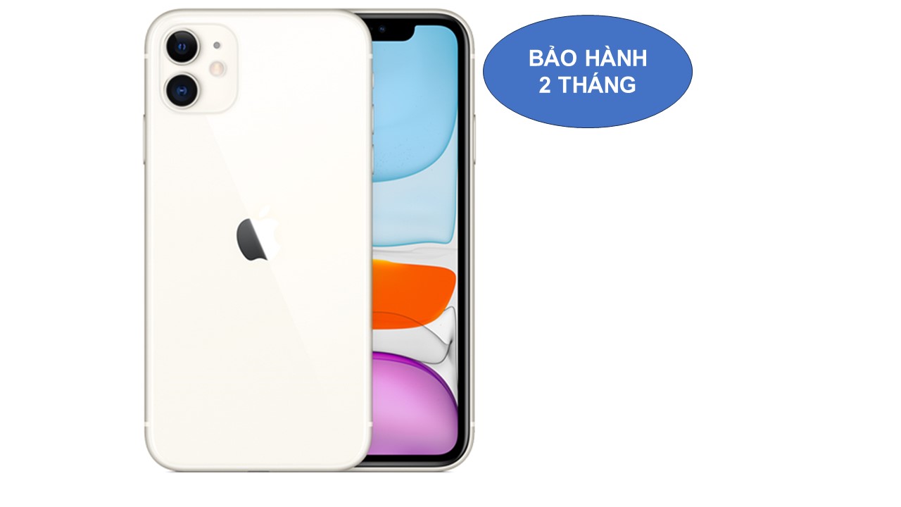 Iphone 11  128G màu White đẹp keng ,pin 97%.