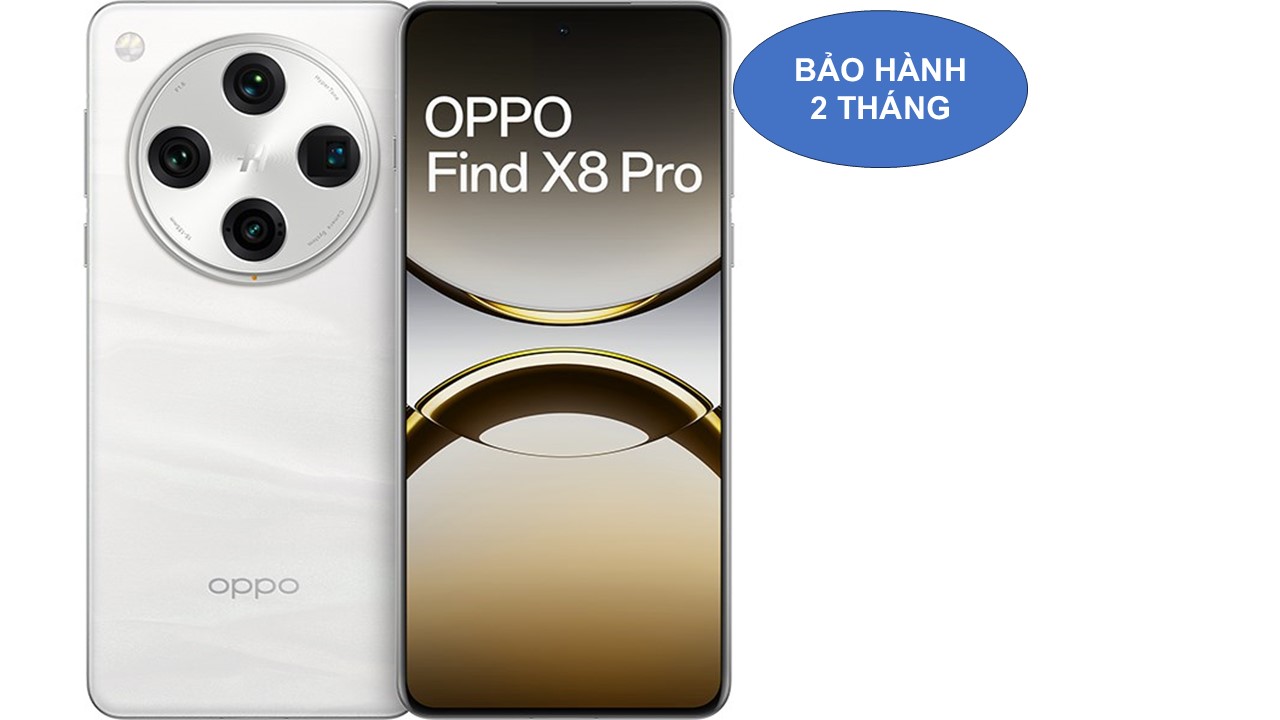 Oppo FindX8 bản nội địa 16/256G máy màu trắng đẹp xuất sắc ,full box.