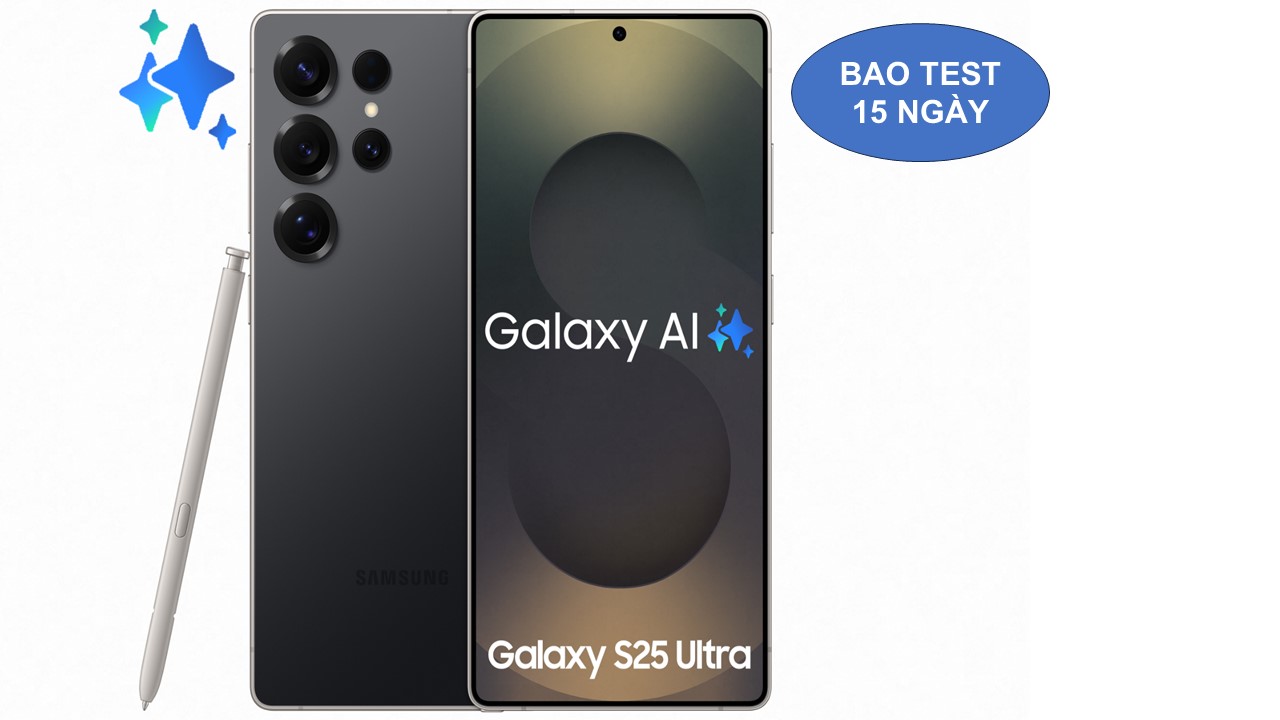 Samsung S25Ultra bản 12/256G  hàng chính hãng Sliver Black đẹp xuất sắc .