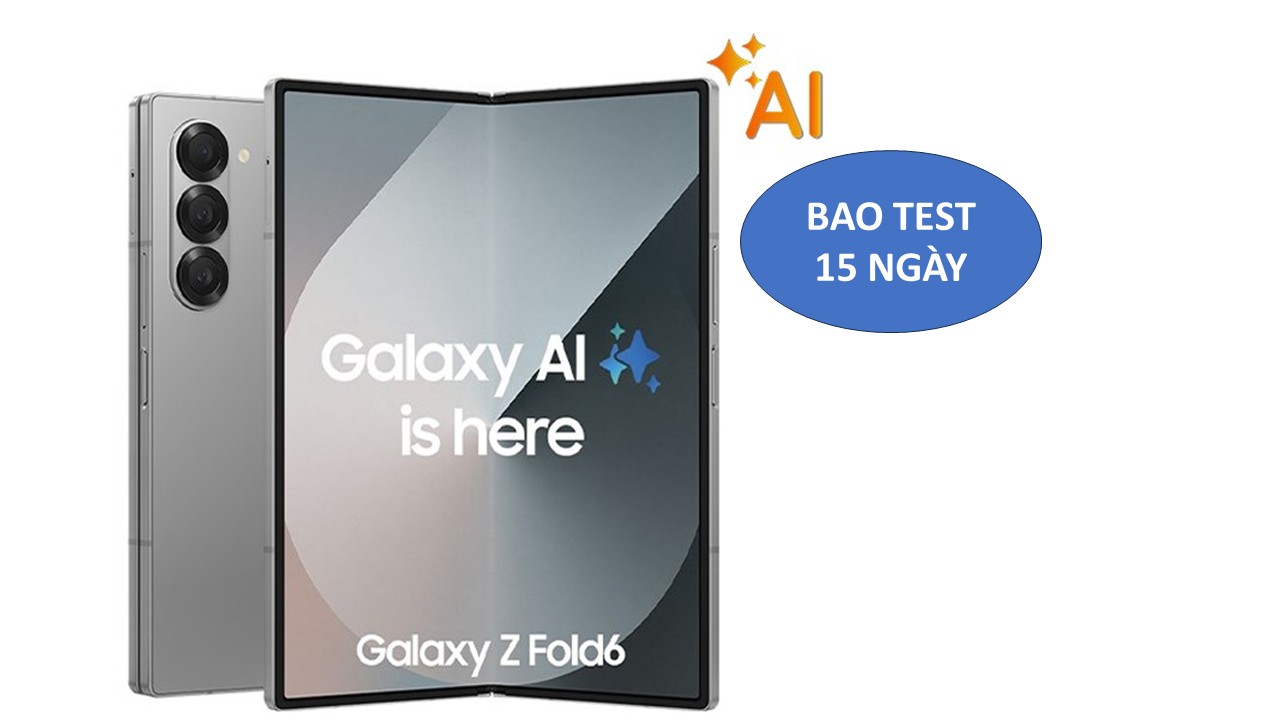 Samsung Zfold ̣6 bản 12/256 máy màu Gray đẹp xuất sắc full box 
