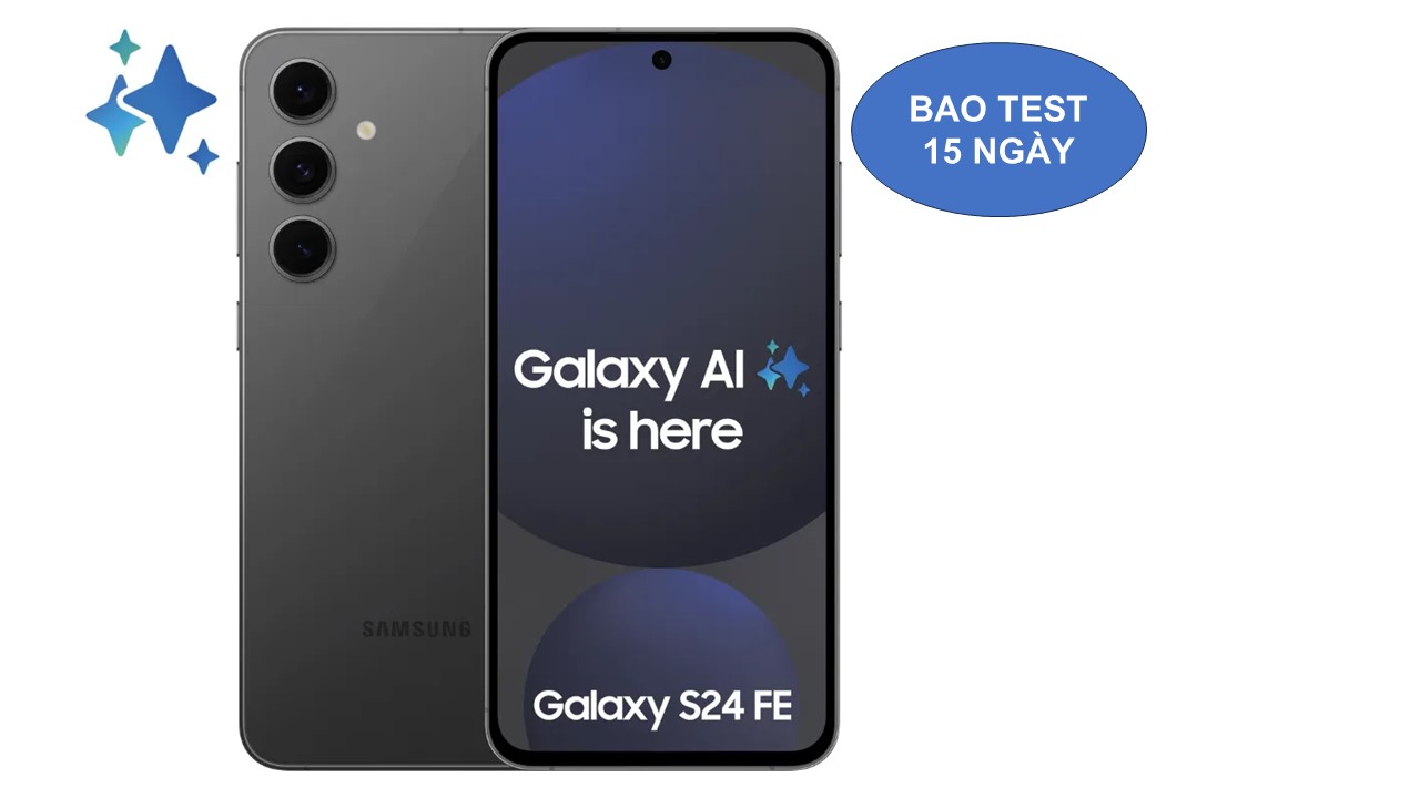 Samsung S24FE bản 256G máy màu Graphite hàng TGDD đẹp xuất sắc full box..