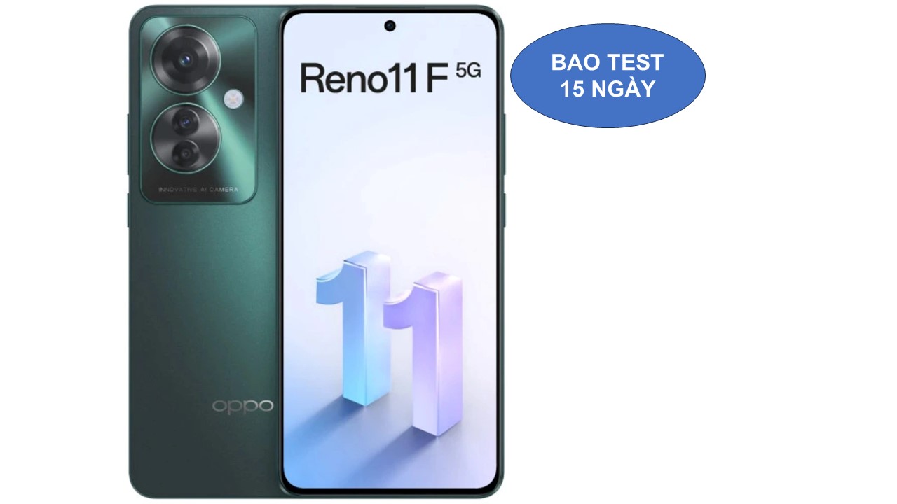 Oppo Reno11F-5G bản 8/256G hàng công ty máy màu xanh đẹp xuất sắc full box.