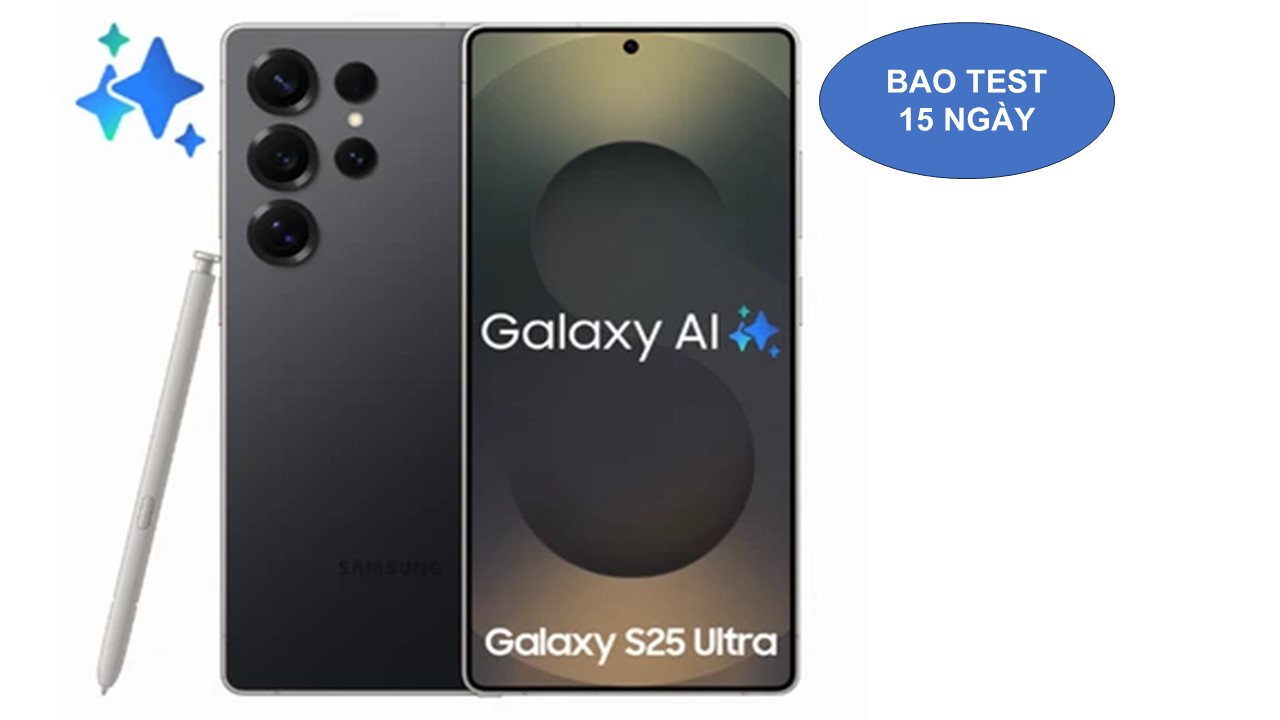 Samsung S25Ultra bản 12/512G  hàng chính hãng màu Black đẹp xuất sắc full box.