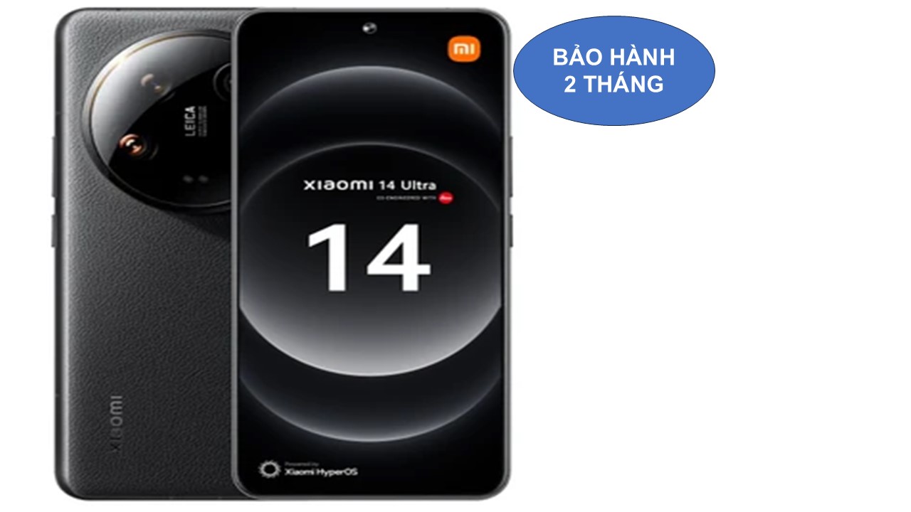 Xiaomi 14Ultra bản QT 16/512G màu Black đẹp keng.