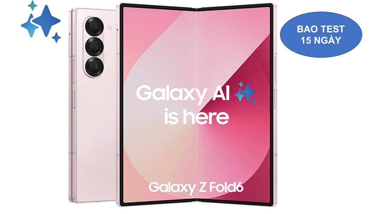 Samsung Zfold 6 bản 12/256G màu Hồng hàng chính hãng SSVN full box.