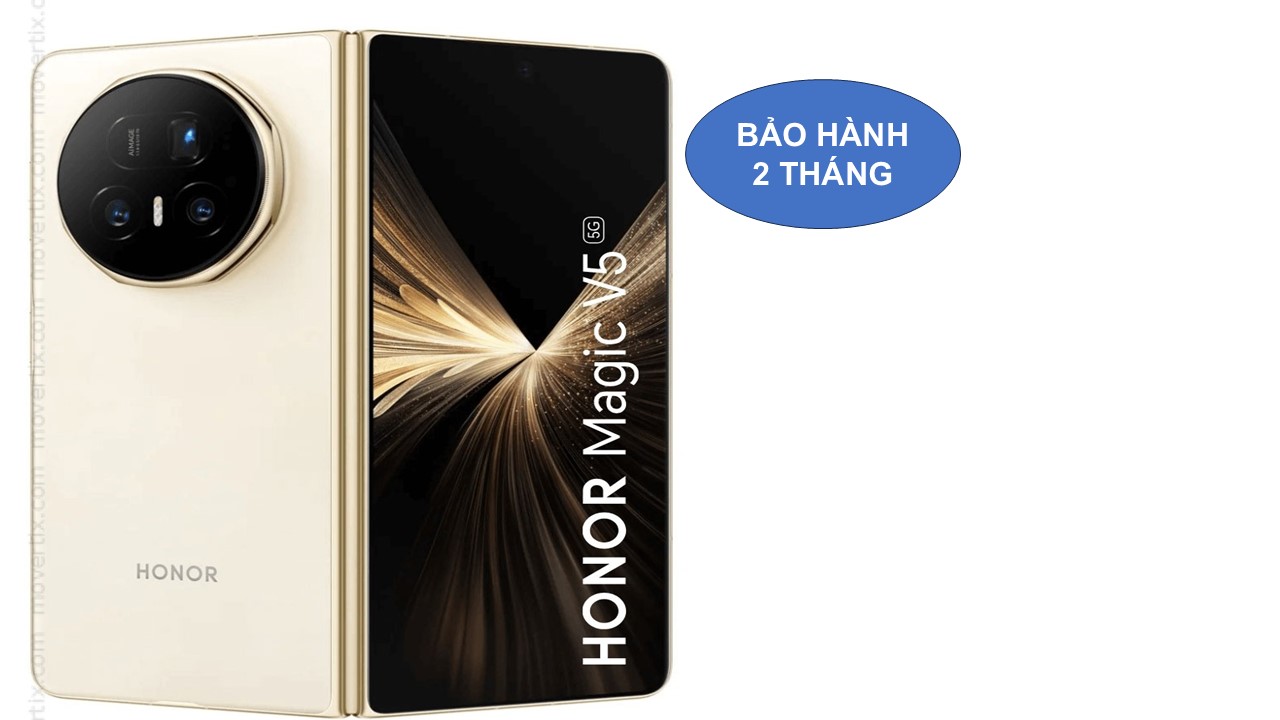 Honor Magic V5 bản QT máy màu trắng đẹp xuất sắc full box.